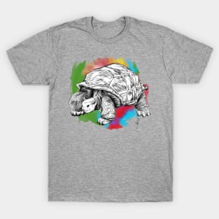 Rainbow Bull tortoise T-Shirt